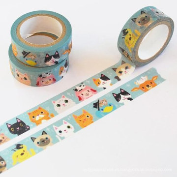 washi masking tape for mix,colorful paper tape,printing washi masking tape, craft washi